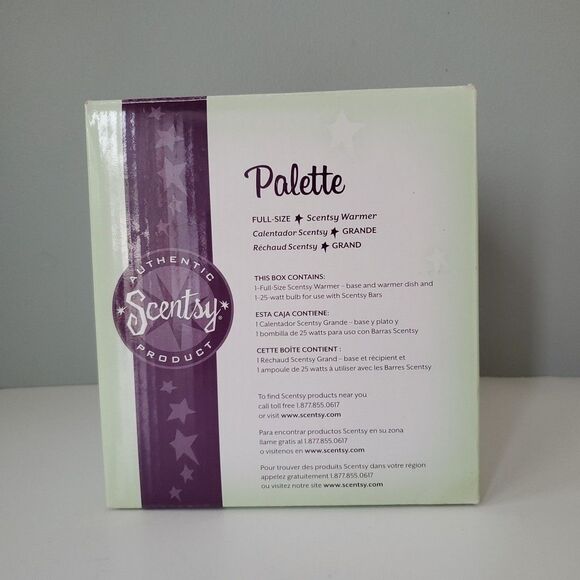 Scentsy Full Size Palette Electric Candle Wax Warmer Retired 2010 - Picture 9 of 11